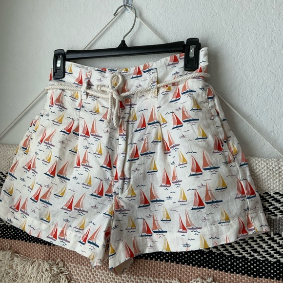 Cynthia Rowley linen short - Picture 3 of 6